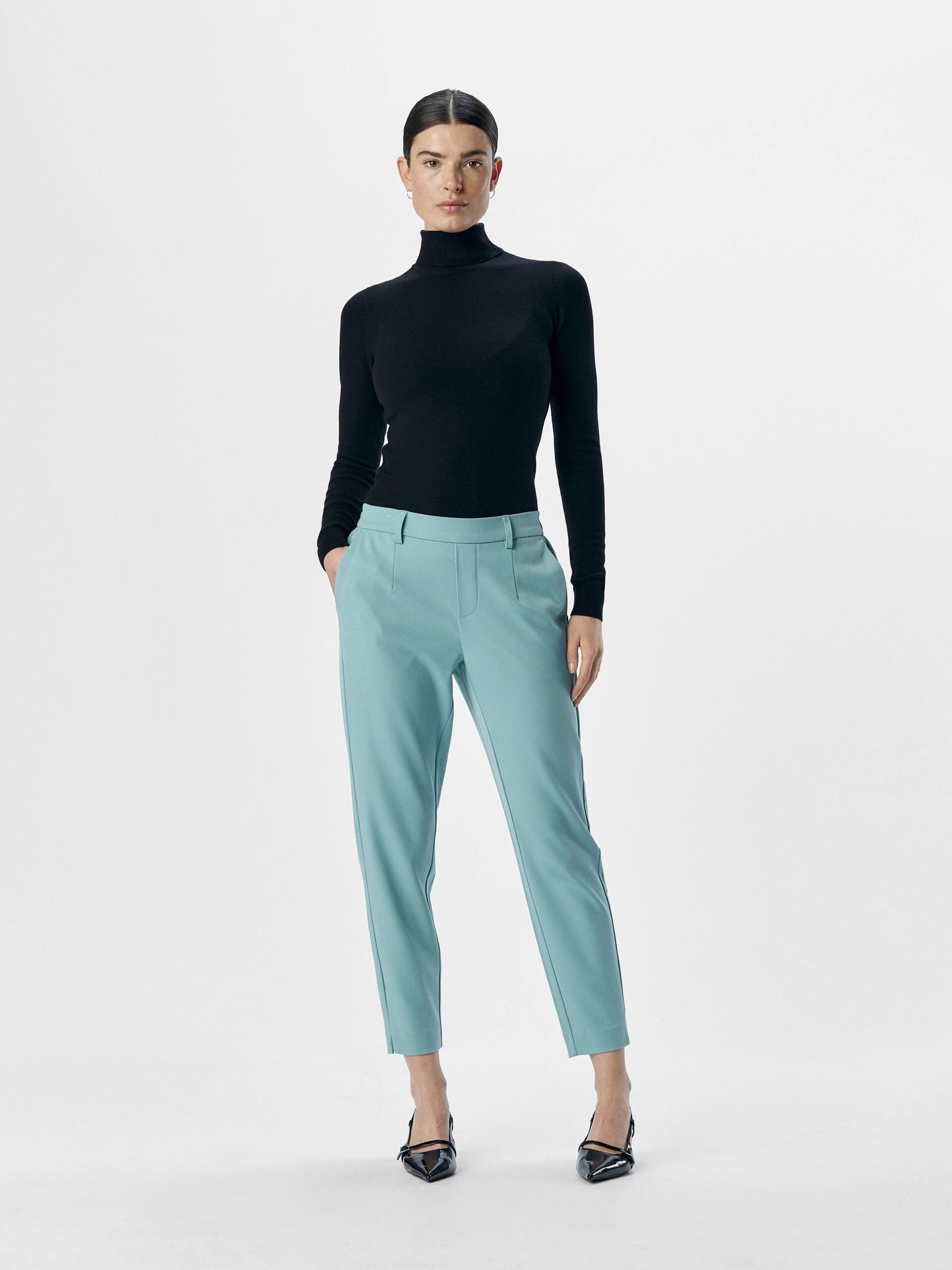 Carousel image - OBJLISA HOSE, Dusty Turquoise | 4