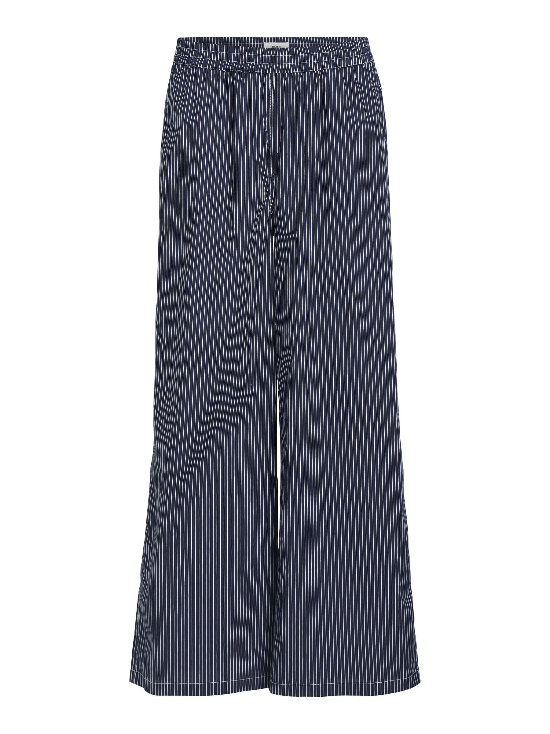 Striped loose hotsell trousers
