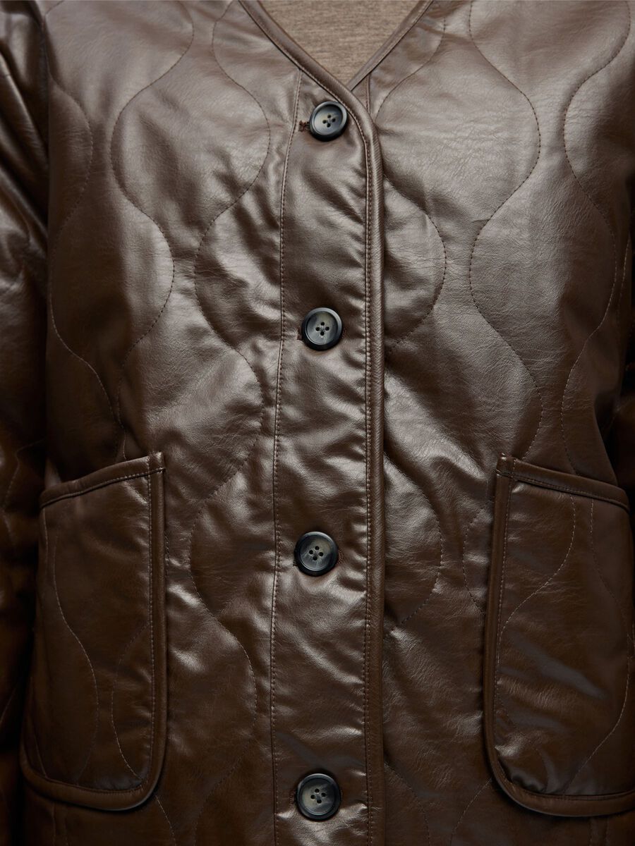 Product carousel image - WENDBARE TEDDYJACKE, Seal Brown | 3