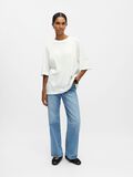 Product image thumbnail - OVERSIZED T-SHIRT, Cloud Dancer | 4
