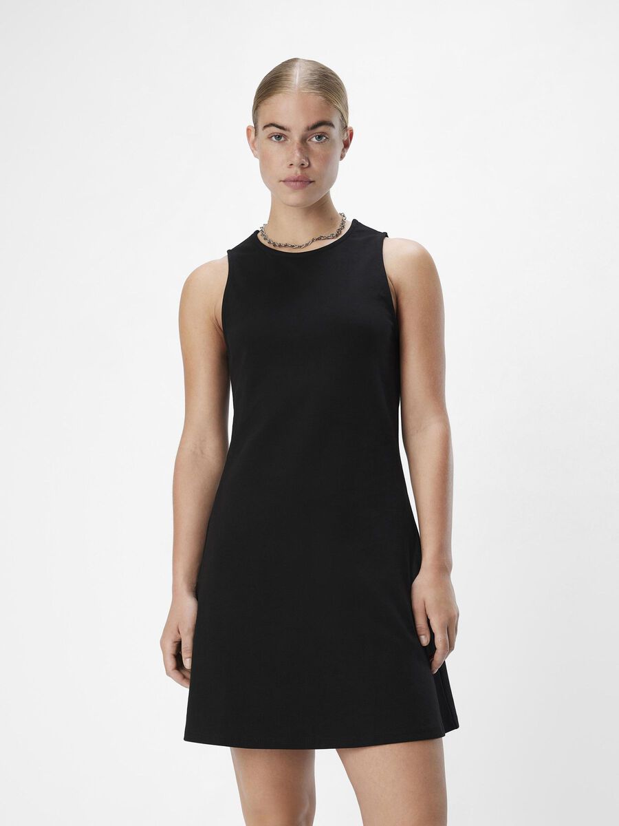 OBJECT ÄRMELLOSES MINIKLEID, Black, highres - 23045890_Black_003.jpg