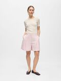 Product image thumbnail - PLEATED SHORTS, Pale Lilac | 4