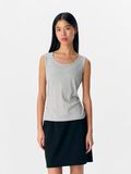 OBJECT GERIPPTES TANKTOP, Light Grey Melange, highres - 23045692_LightGreyMelange_003.jpg