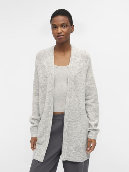 Object Collectors Item WOOL CARDIGAN, Light Grey Melange, highres - 23043193_LightGreyMelange_003.jpg
