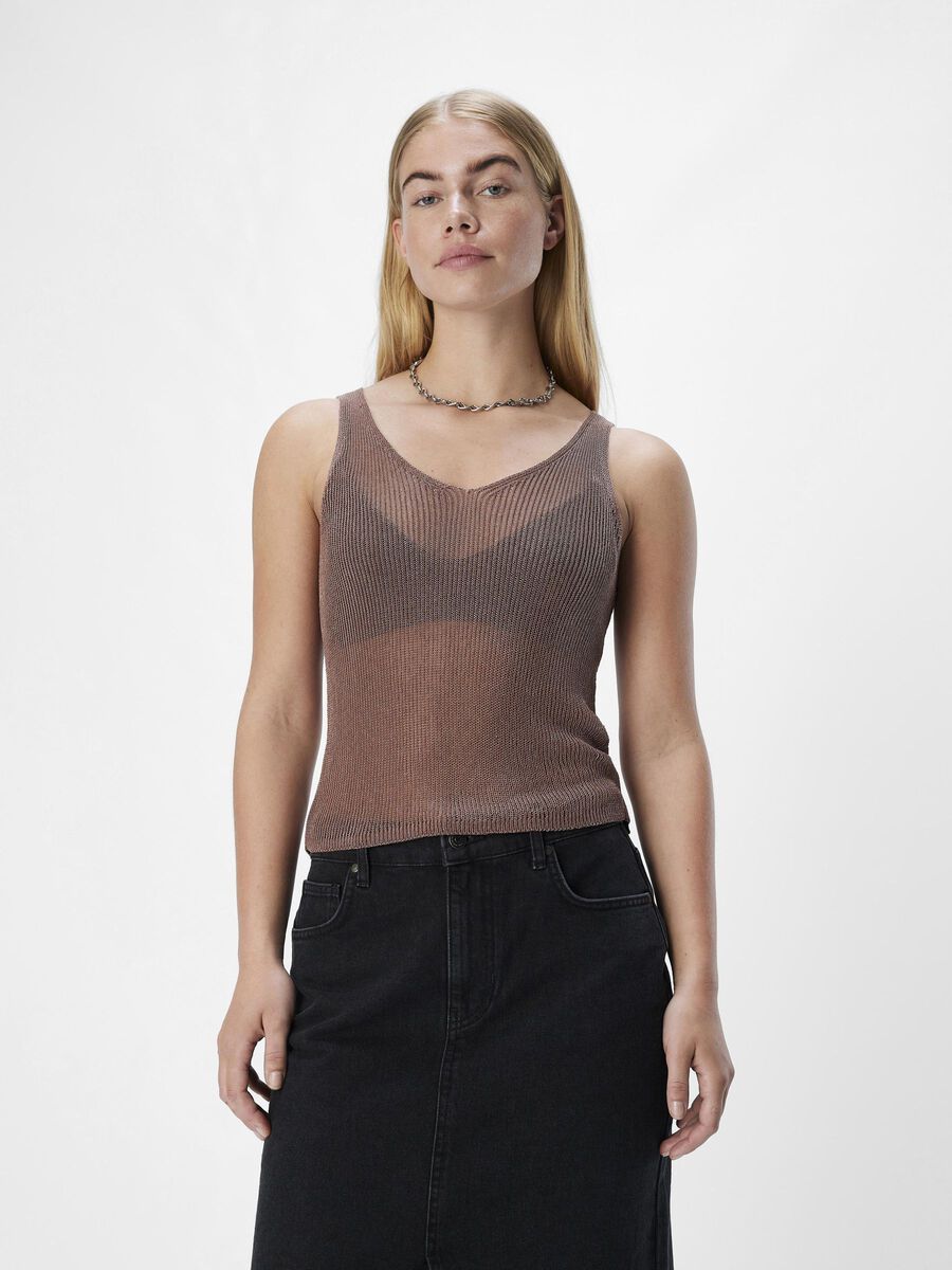 Object Collectors Item KNITTED TOP, Cacao Nibs, highres - 23044465_CacaoNibs_003.jpg