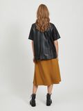 Object Collectors Item LEATHER SHORT SLEEVED SHIRT, Black, highres - 23033524_Black_004.jpg