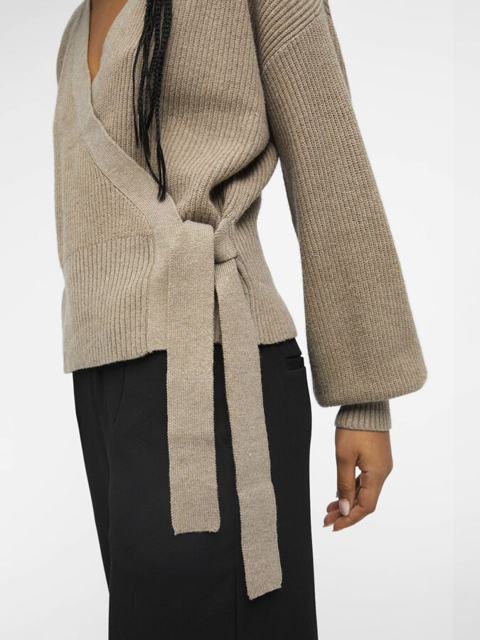 OBJMALENA CARDIGAN | Brown | .OBJECT CI UK