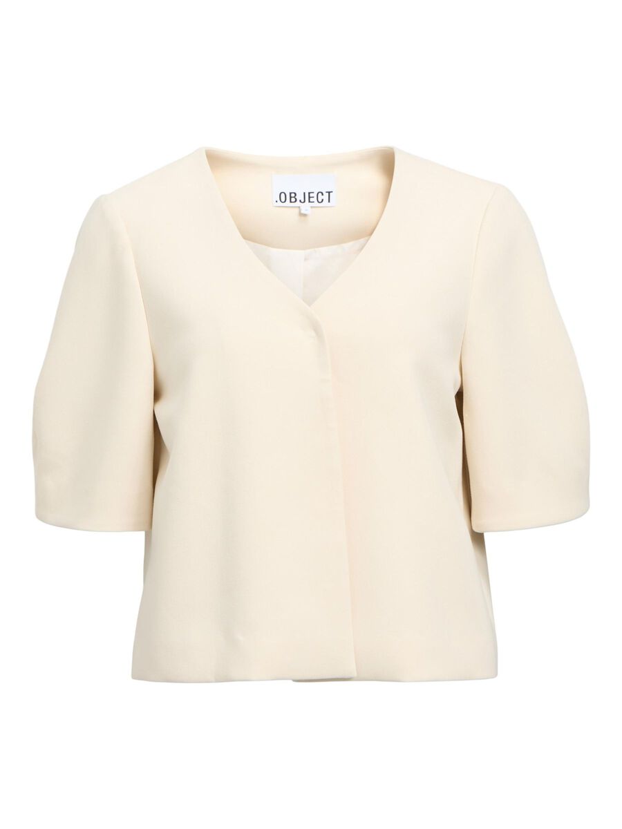 OBJECT SHORT SLEEVED BLAZER, Sandshell, highres - 23048153_Sandshell_001.jpg