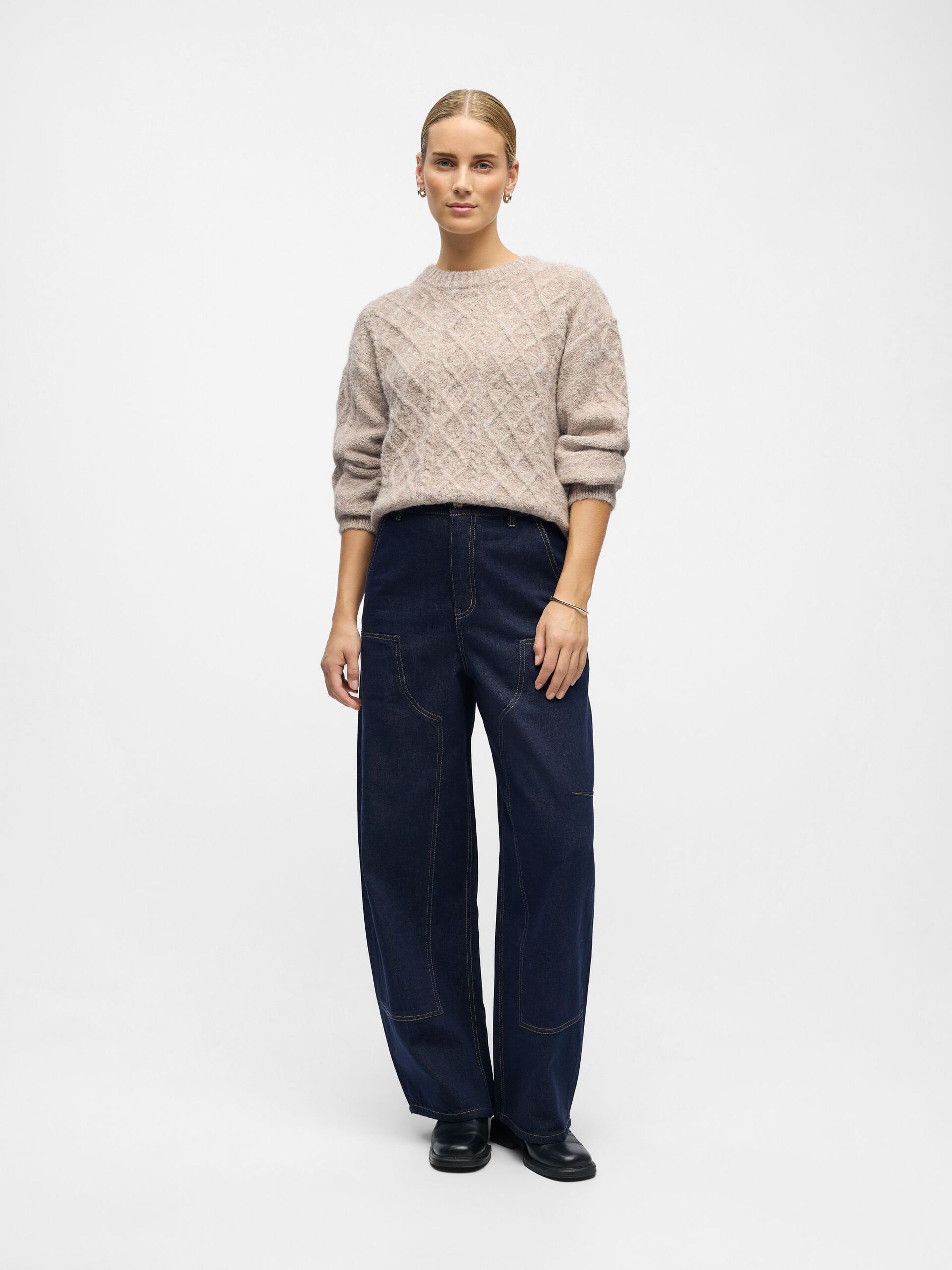 Carousel image - BARREL FIT -FARKUT, Dark Denim | 4
