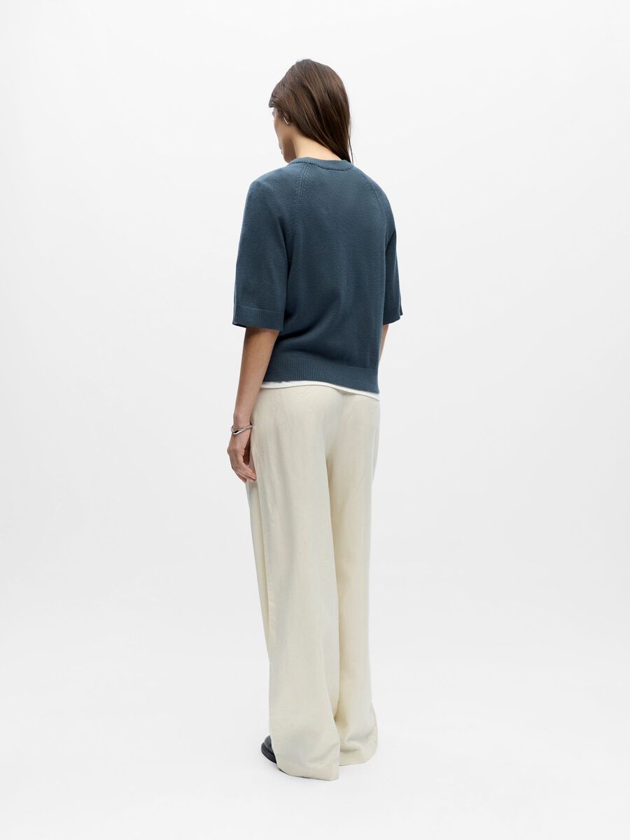 Product carousel image - &Agrave; MANCHES COURTES PULLOVER, Dark Slate | 2