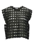 Object Collectors Item SEE THROUGH SLEEVELESS TOP, Black, highres - 23044874_Black_001.jpg