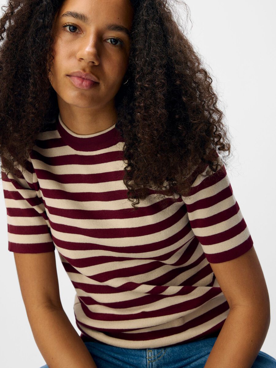 Carousel image - OBJESTER T-SHIRT, Cabernet | 6