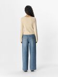 OBJECT LIGHTWEIGHT KNITTED CARDIGAN, Sandshell, highres - 23046073_Sandshell_004.jpg