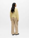 Product image thumbnail - ALPACA WOOL BLEND KNITTED CARDIGAN, Sunlight | 3