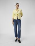 Object Collectors Item SHORT-SLEEVED KNITTED CARDIGAN, Lemon Meringue, highres - 23044018_LemonMeringue_005.jpg