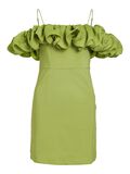 OBJECT RUFFLED MINI DRESS, Peridot, highres - 23044059_Peridot_001.jpg