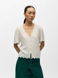 Product image thumbnail - D&Eacute;COLLET&Eacute; EN V BLOUSE, Sandshell | 2