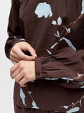 Product image thumbnail - PRINTED BLOUSE, Seal Brown | 5