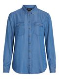 OBJECT POCKET DENIM SHIRT, Medium Blue Denim, highres - 23030995_MediumBlueDenim_001.jpg