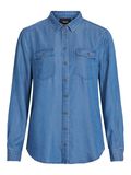 Object Collectors Item CAMICIA DI JEANS, Medium Blue Denim, highres - 23030995_MediumBlueDenim_001.jpg