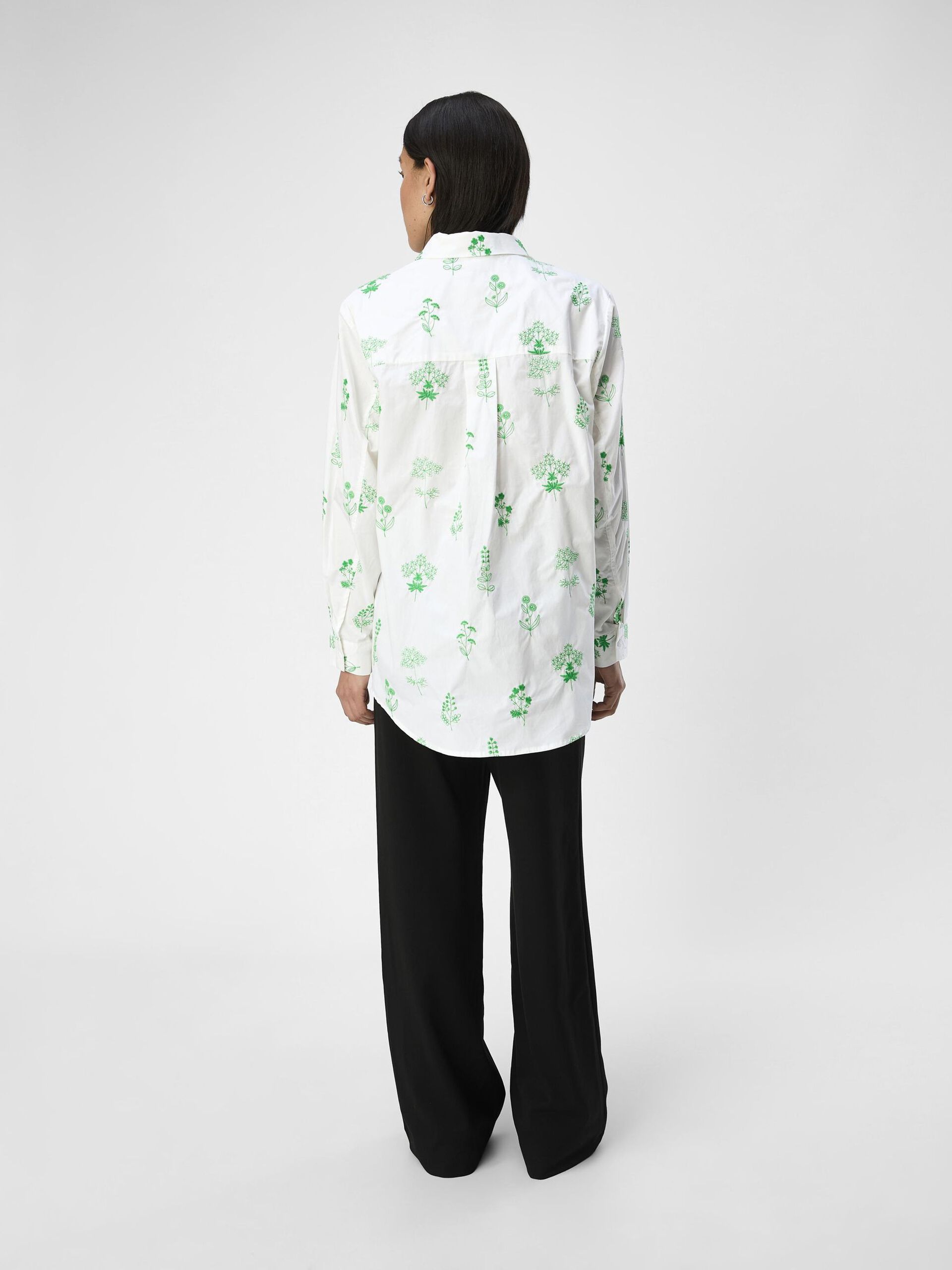 Carousel image - EMBROIDERED SHIRT, White | 3