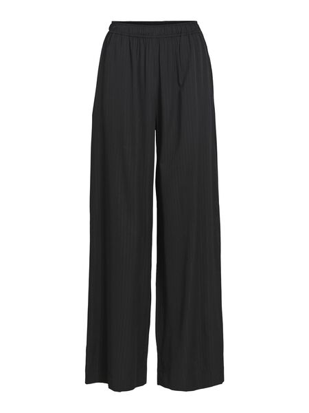 OBJECT HIGH WAISTED TROUSERS, Black, highres - 23042542_Black_001.jpg