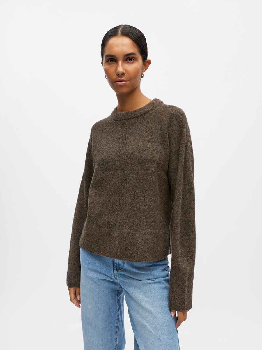 Product carousel image - EN MAILLE PULLOVER, Morel | 1