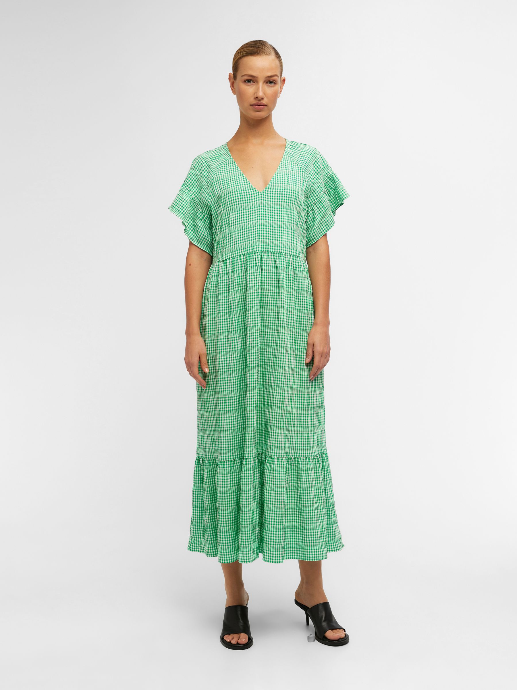 Robe longue vichy sales