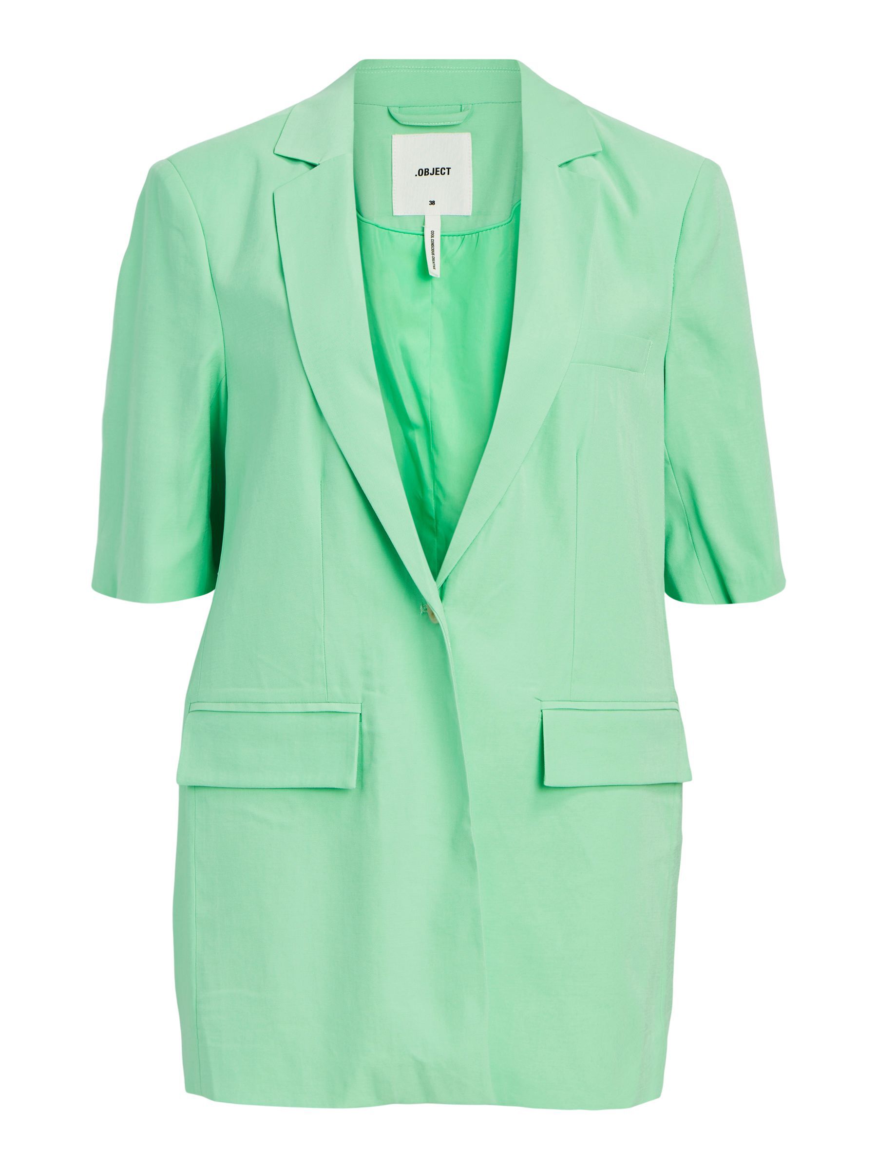 Green longline blazer 2025