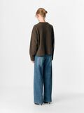 Product image thumbnail - KNITTED PULLOVER, Morel | 3