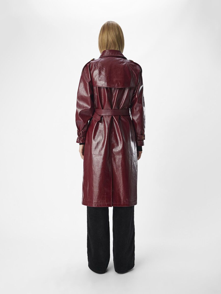 OBJECT SHINY TRENCHCOAT, Cabernet, highres - 23036115_Cabernet_004.jpg