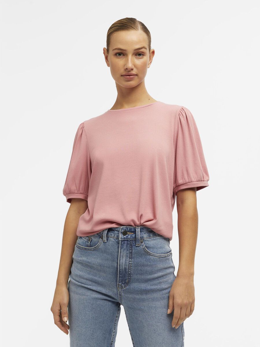 Object Collectors Item BALLOON SLEEVED TOP, Brandied Apricot, highres - 23034454_BrandiedApricot_003.jpg