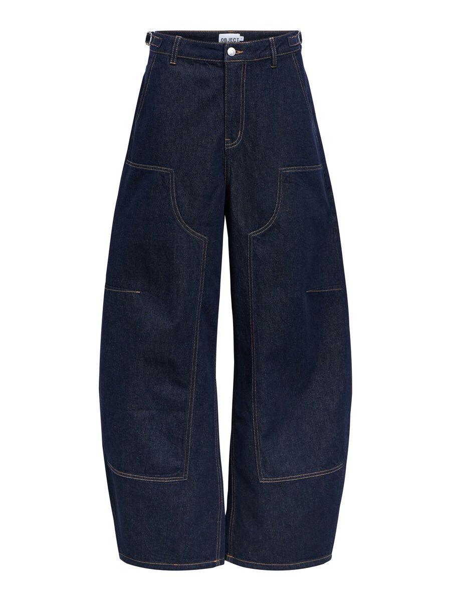 Product carousel image - BARREL FIT -FARKUT, Dark Denim | 2