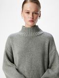 OBJECT HØJ HALSET PULLOVER, Medium Grey Melange, highres - 23044659_MediumGreyMelange_006.jpg