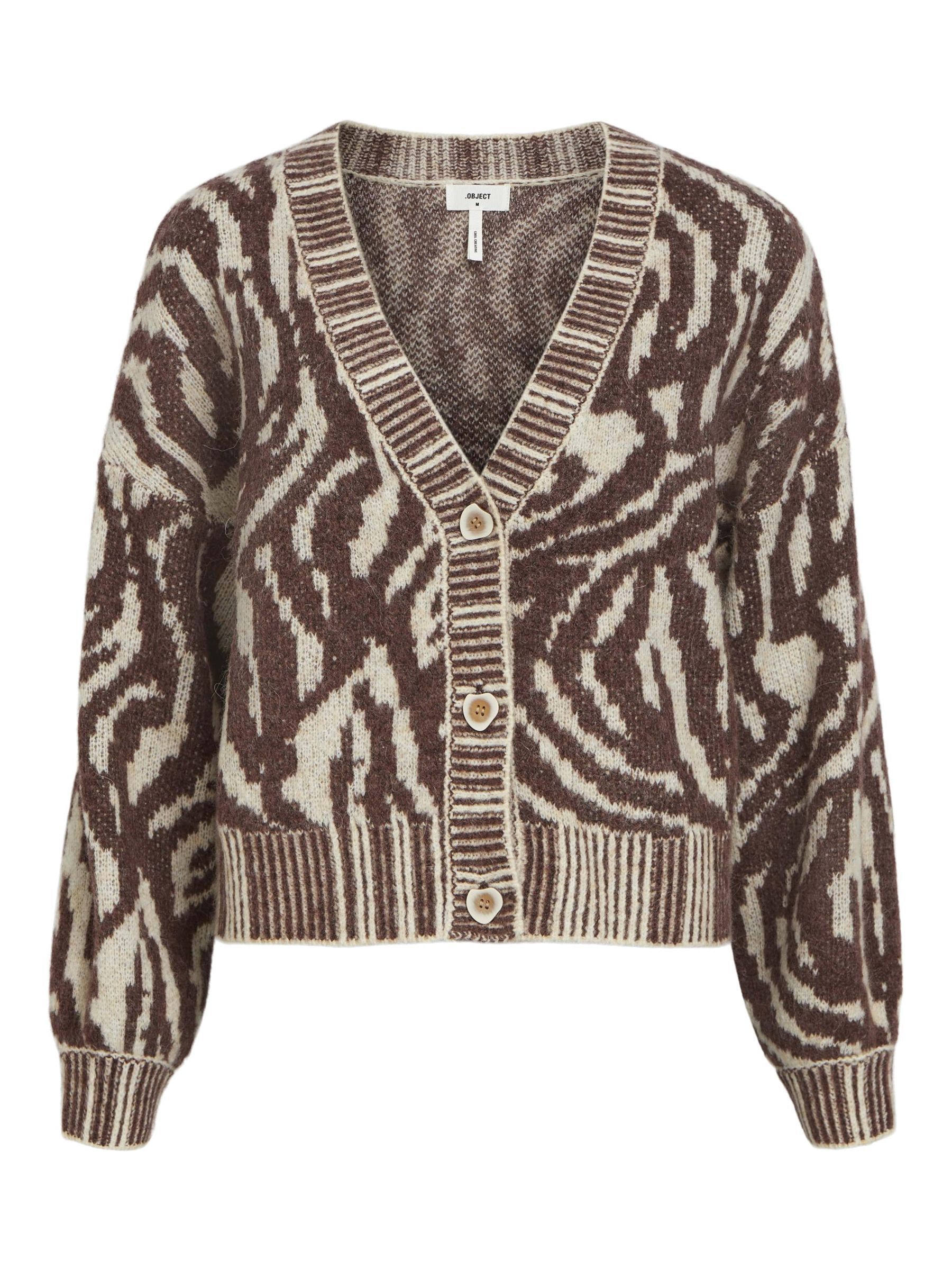 Long cardigan animal print online