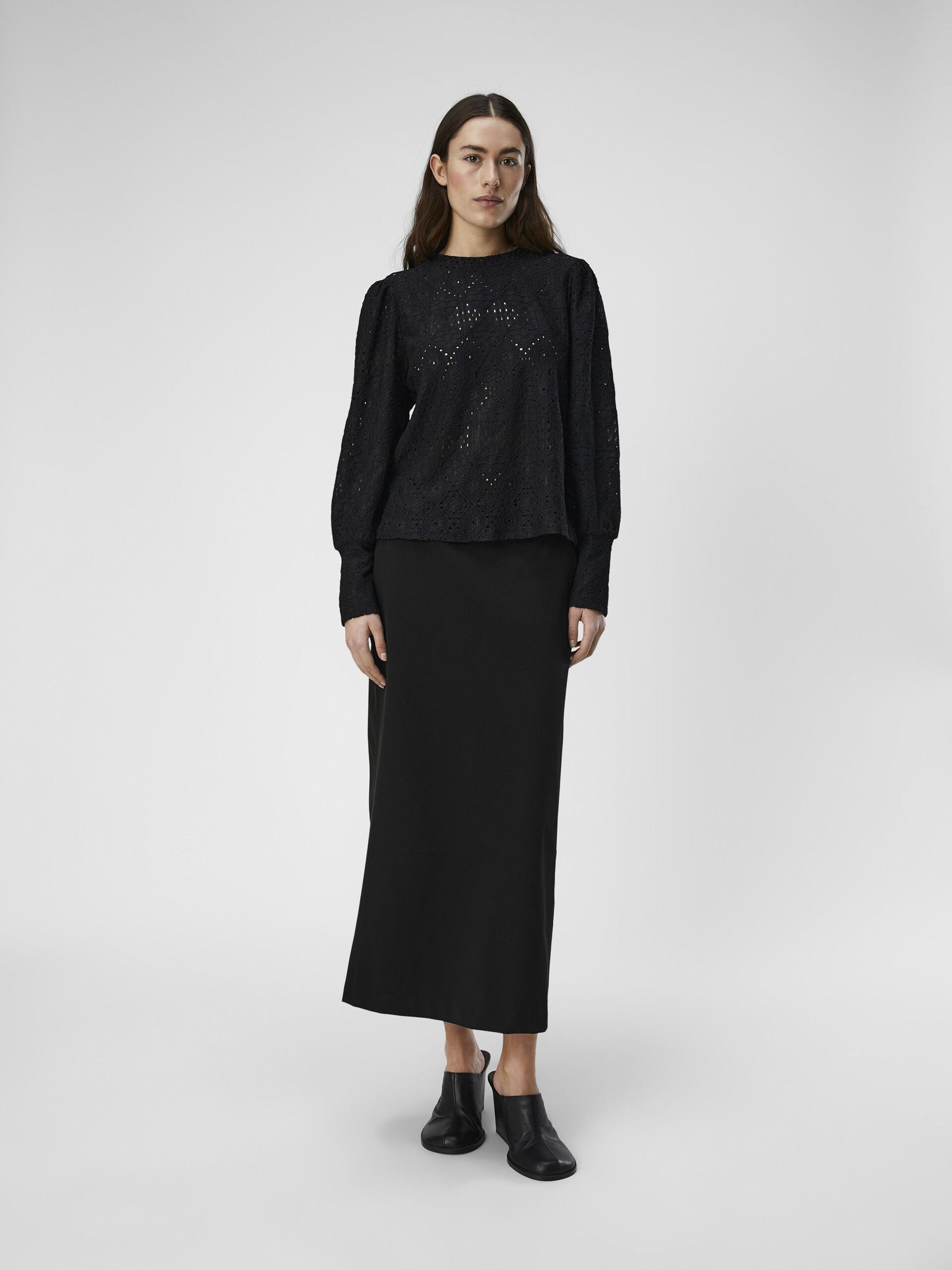 Carousel image - OBJFEODORA TOP, Black | 4