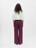 Product image thumbnail - OBJLISA PANTALON À JAMBE AMPLE, Mauve Wine | 3