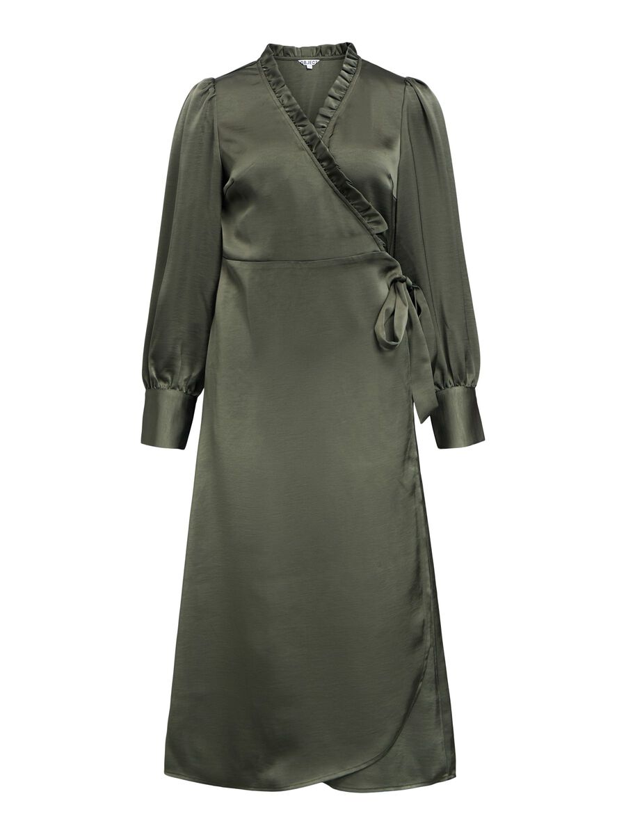 Carousel image - MAXI LENGTH WRAP DRESS, Kambaba | 1