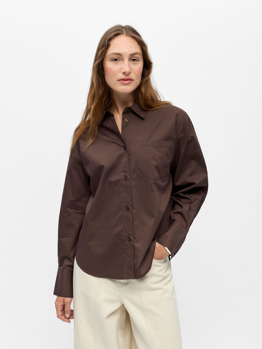 Product carousel image - CHEMISE, Seal Brown | 1