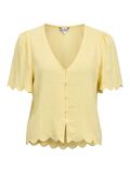 Product image thumbnail - D&Eacute;COLLET&Eacute; EN V BLOUSE, Sunlight | 1