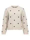 Product image thumbnail - STRICK PULLOVER, Birch | 1