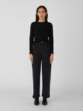 Object Collectors Item RIBBED LONG SLEEVED TOP, Black, highres - 23034456_Black_005.jpg