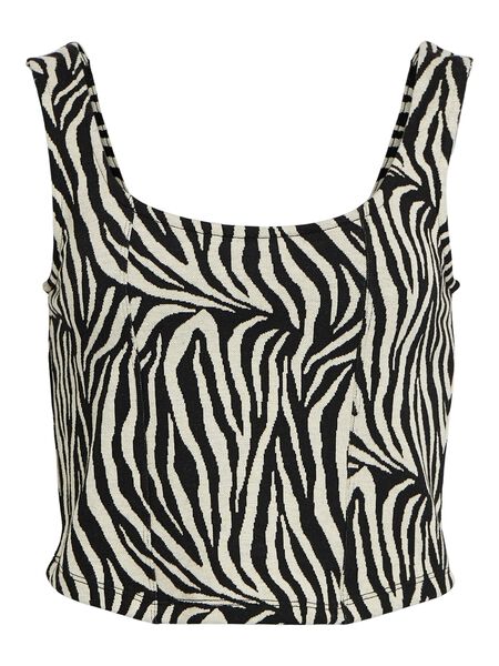 Object Collectors Item PRINTED CROP TOP, Black, highres - 23043328_Black_1078475_001.jpg