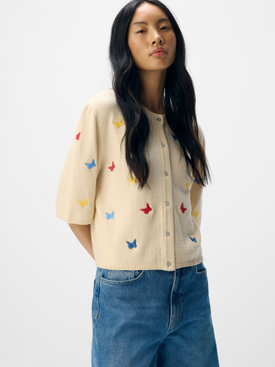 Carousel image - OBJTHESS CARDIGAN, Sandshell | 6