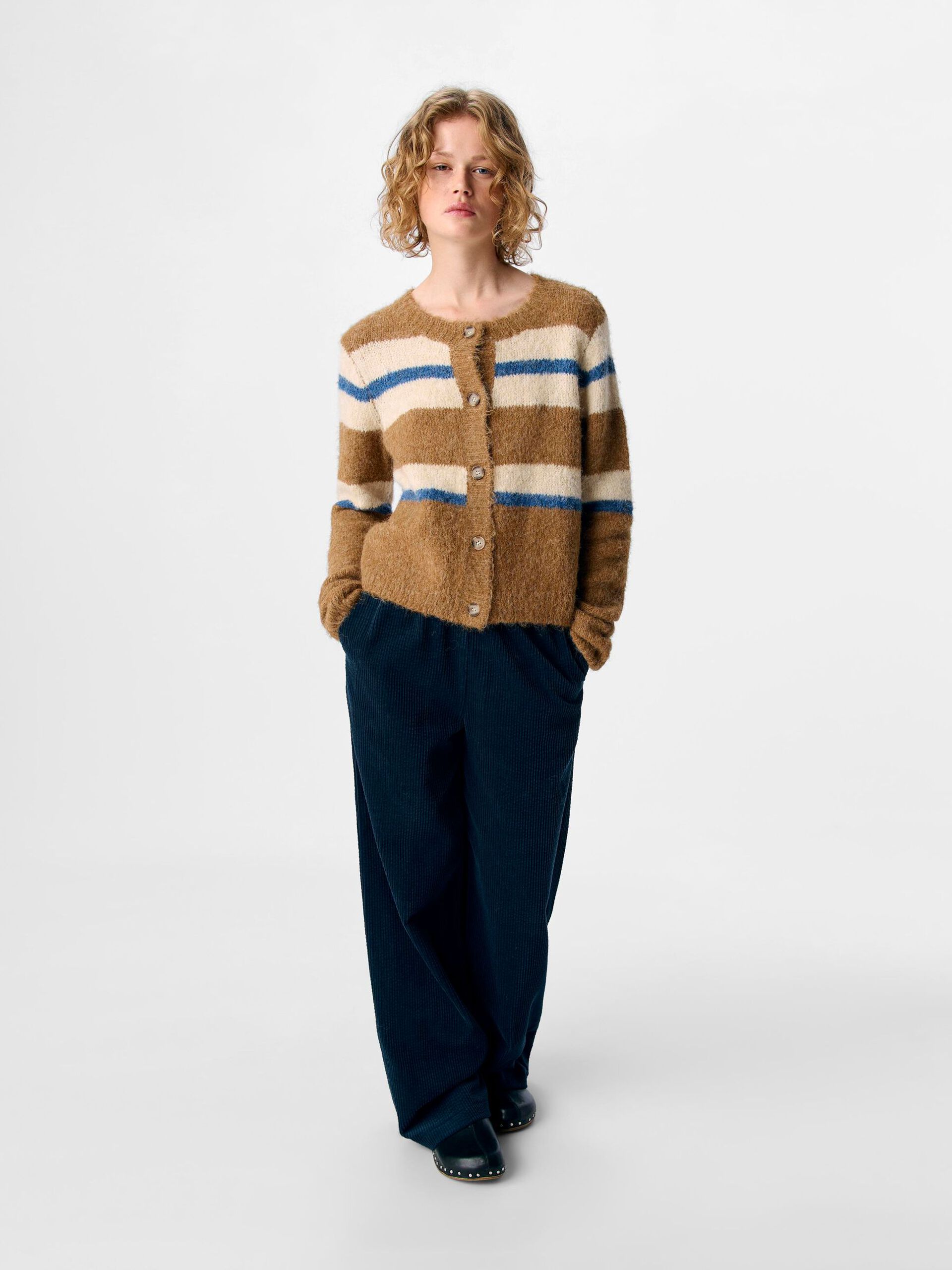 Carousel image - KNITTED CARDIGAN, Tannin | 6
