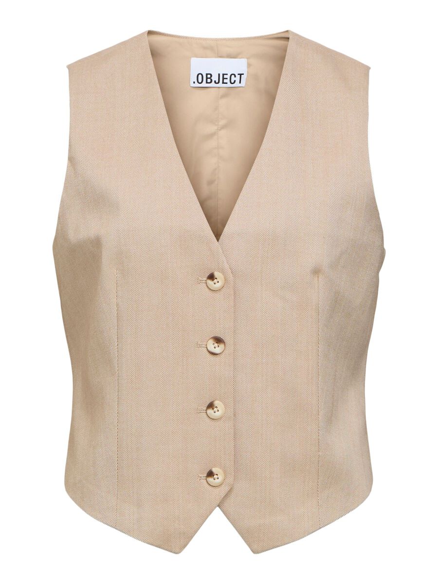 Product carousel image - STRIPED WAISTCOAT, Fossil | 1