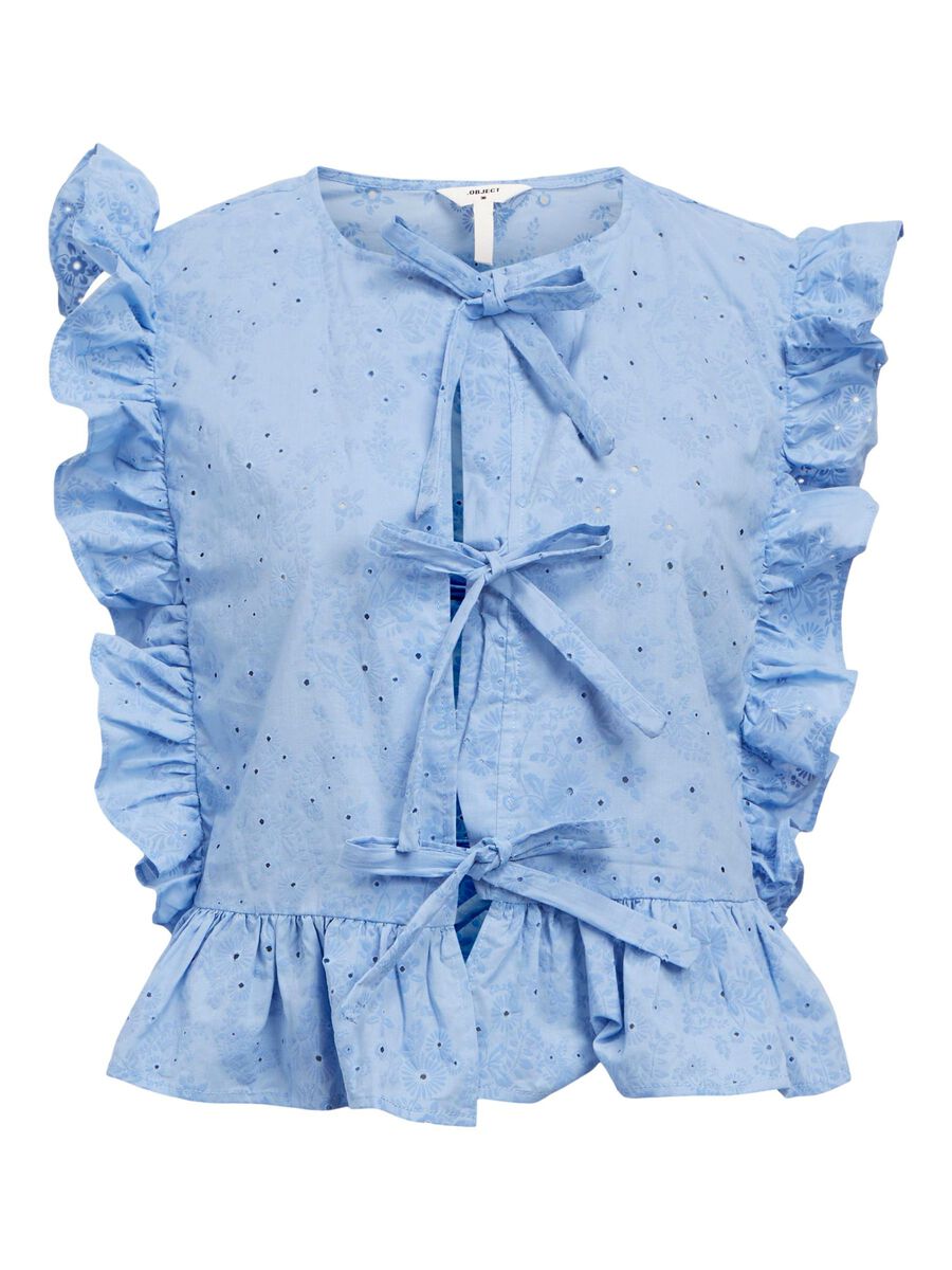 OBJECT VOLANGPRYDD TOPP, Cornflower Blue, highres - 23042491_CornflowerBlue_001.jpg