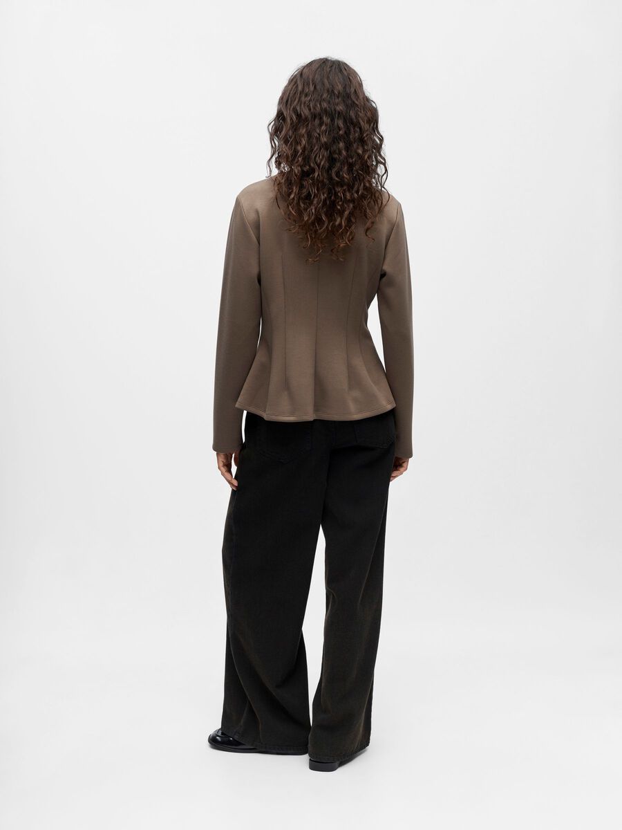Product carousel image - PEPLUM TOP, Morel | 2