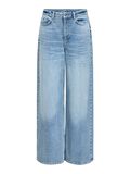 Product image thumbnail - HIGH WAISTED LOOSE FIT JEANS, Medium Blue Denim | 1