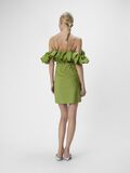 OBJECT RUFFLED MINI DRESS, Peridot, highres - 23044059_Peridot_004.jpg